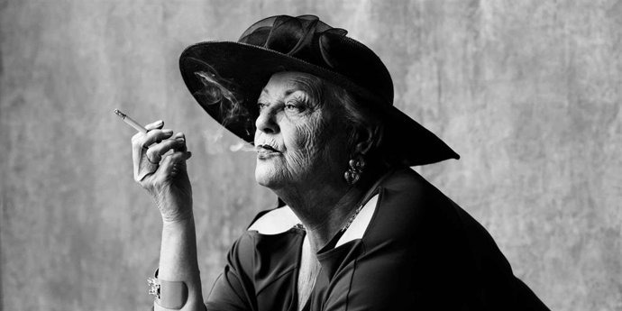 La actriz Viviane de Muynck en Molly Bloom, que firma junto a Jan Lauwers