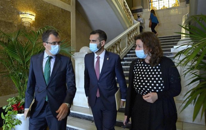 Los alcaldes de Murcia y Almería, José Ballesta y Ramón Fernández-Pacheco