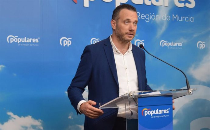 El portavoz del Grupo Parlamentario Popular, Joaquín Segado