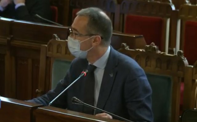 El consejero de Salud del Principado, Pablo Fernández Muñiz