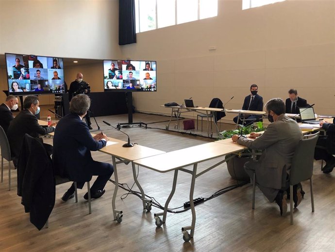 Imagen de este jueves de la reunión del Comité Ejecutivo de Corporación Tecnológica de Andalucía (CTA).