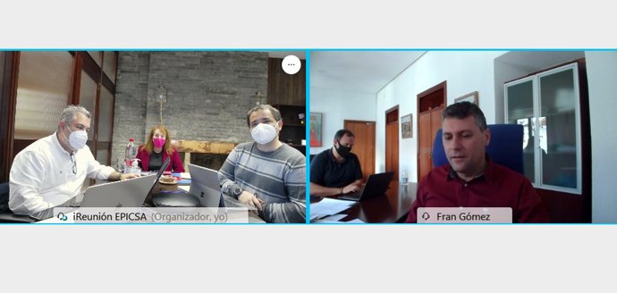 Gallardo reunida con el alcalde de Jimena