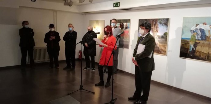 Presentación de las muestras 'Taller de Otoño' y 'Salón de Otoño' en la Casa Revilla de Valladolid.