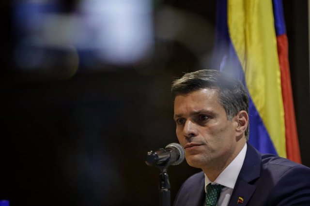 El dirigente opositor venezolano, Leopoldo López.