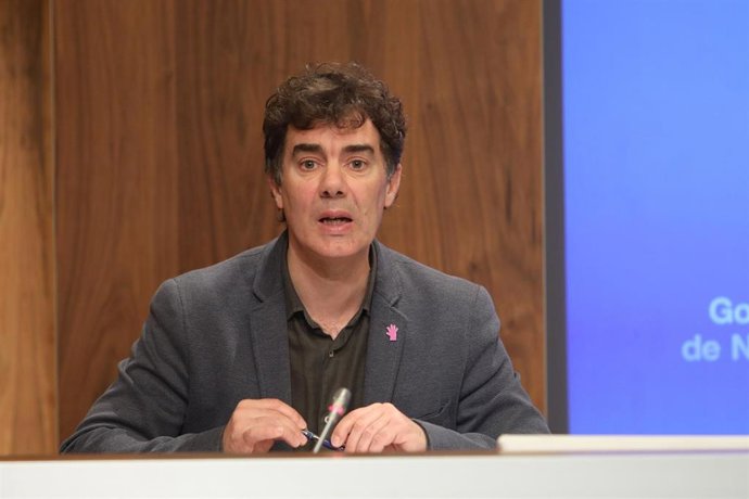 El consejero de Justicia y Políticas Migratorias del Gobierno de Navarra, Eduardo Santos