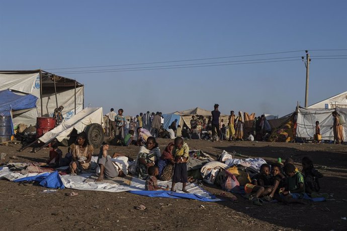 Refugiados etíopes en Sudán