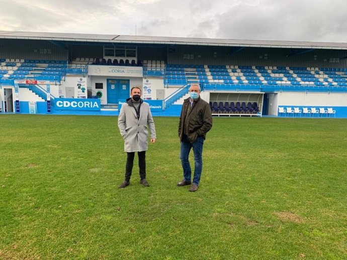 La Diputación de Cáceres muestra su apoyo al CD Coria, que juega la Copa del Rey este martes contra el Real Oviedo