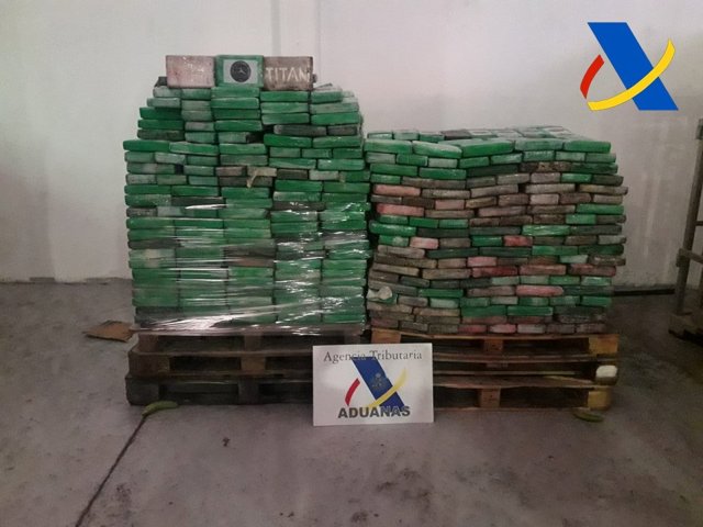 Cocaína incautada en el puerto de Algeciras