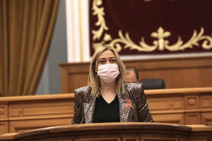 La portavoz de Cs Castilla-La Mancha, Carmen Picazo,