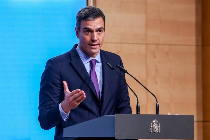 El presidente del Gobierno, Pedro Sánchez, el 9 de diciembre