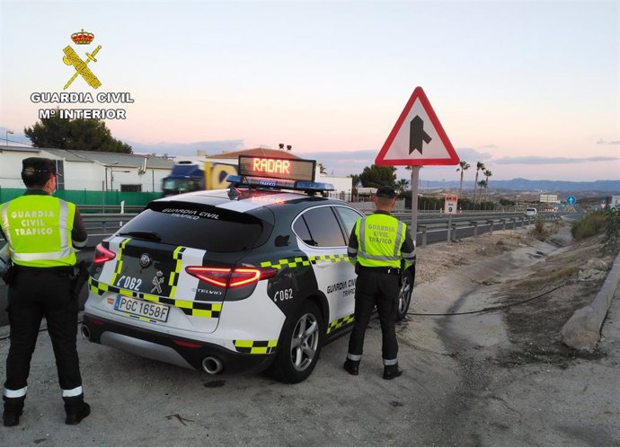Control de la Guardia Civil