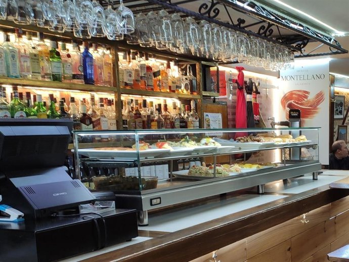 Imagen de archivo de un bar en Salamanca.
