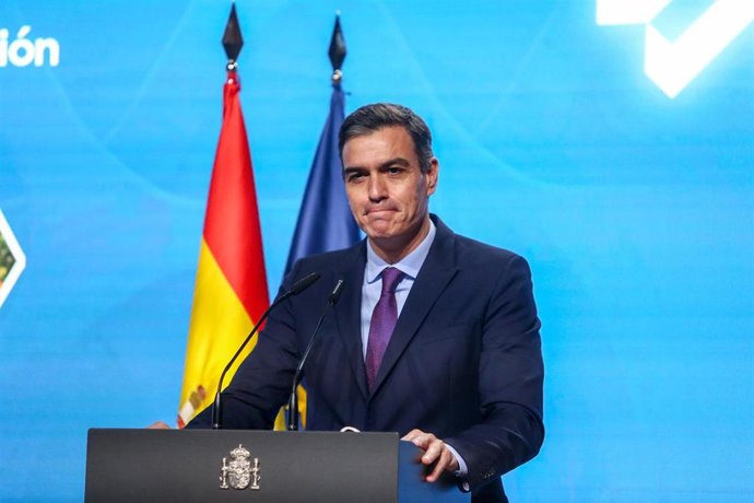 El presidente del Gobierno, Pedro Sánchez,  el 9 de diciembre