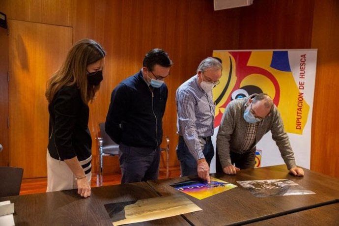 El jurado de los Premios Félix de Azara, de la Diputación Provincial de Huesca.