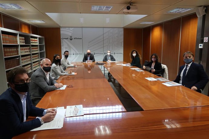 Presentación de los presupuestos autonómicos en Ibiza.