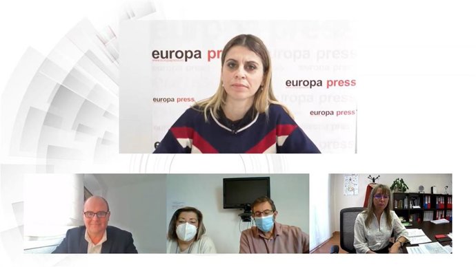 Imagen del encuentro 'Generando empleo para personas con problemas de salud mental en Murcia', desarrollado por Feafes Empleo y la compañía farmacéutica Janssen, moderado por Europa Press