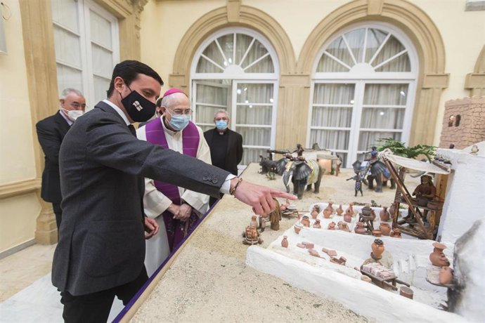 Inauguración del belén de la Diputación de Almería