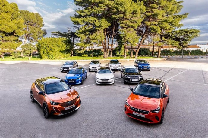 Gama electrificada del Grupo PSA.