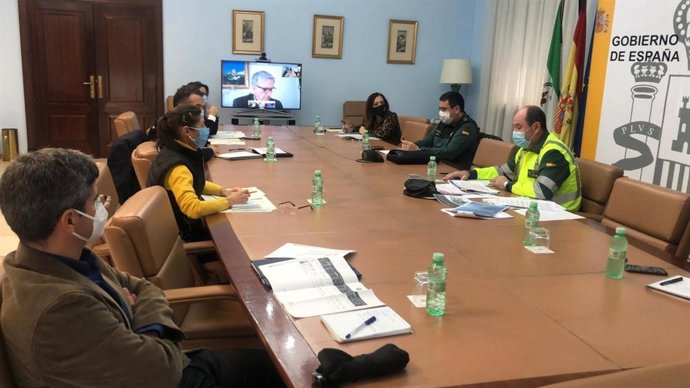 Reunión de coordinación del plan de vialidad invernal en carreteras del Estado.