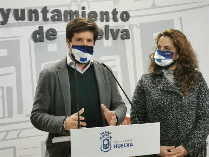 Guillermo García Longoria, portavoz de Cs en el Ayuntamiento de Huelva.