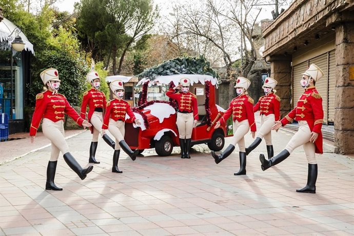 Marcha de los soldaditos de plomo en el Parque de Atracciones de Madrid