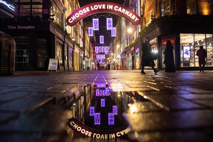 Londres, durante la pandemia de COVID-19.