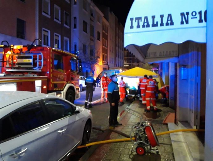 Los servicios de emergencia acuden a un incendio en la calle Italida de Valladolid.