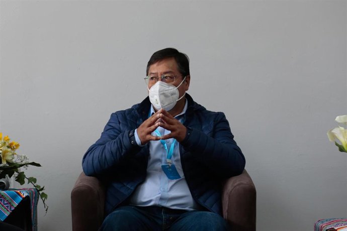Luis Arce, presidente de Bolivia