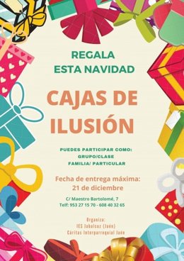 Cartel del proyecto 'Cajas de ilusión'.