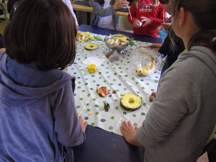 Alumnos, Extraescolar, Alimentación, foto de recurso