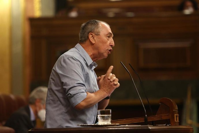 El portavoz de Compromís en el Congreso, Joan Baldoví