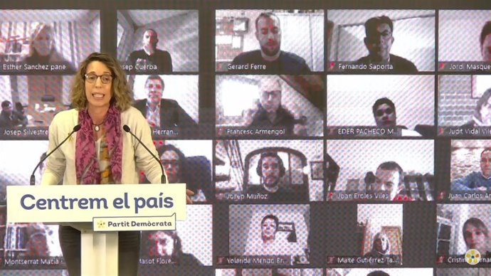 La exconsellera y candidata del PDeCAT a las elecciones catalanas del 14F, ngels Chacón