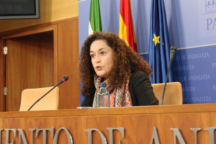 La portavoz parlamentaria de Adelante Andalucía, Inmaculada Nieto