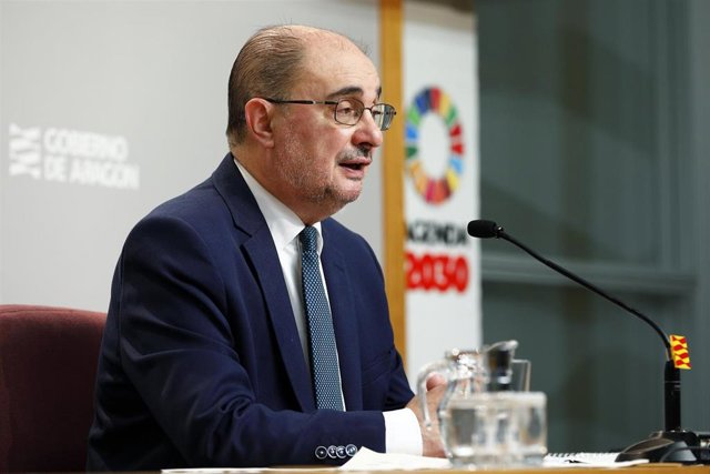 El presidente de Aragón, Javier Lambán.
