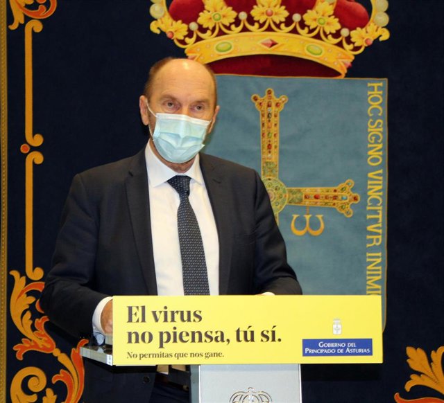 El vicepresidente del Gobierno del Principado, Juan Cofiño