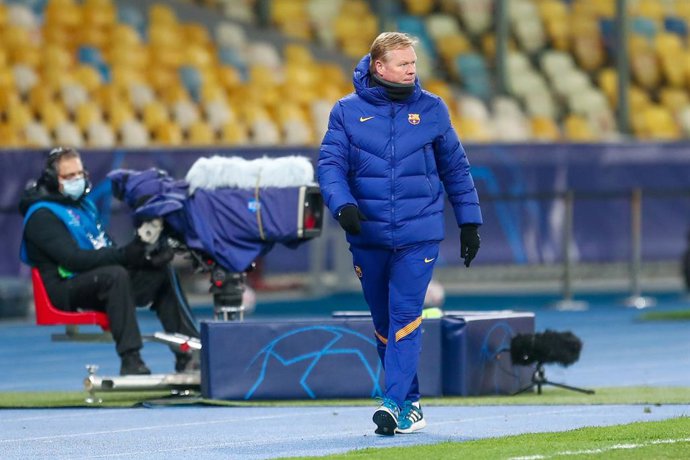 L'entrenador del FC Barcelona, Ronald Koeman