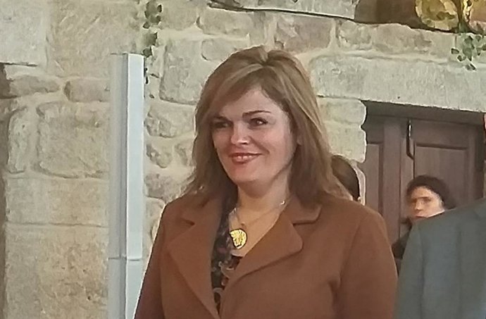 La alcaldesa de Redondela, Digna Rivas, en una imagen de archivo
