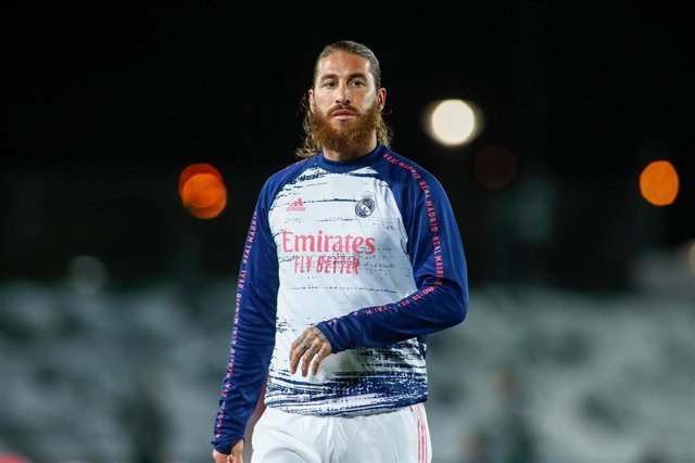 El capitán del Real Madrid Sergio Ramos