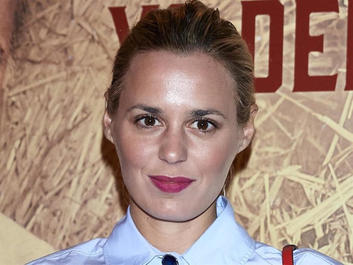 Claudia Ortiz Domecq attends Bertin Osborne's concert at the Teatro Calderon on March 25, 2019 in Madrid, Spain.