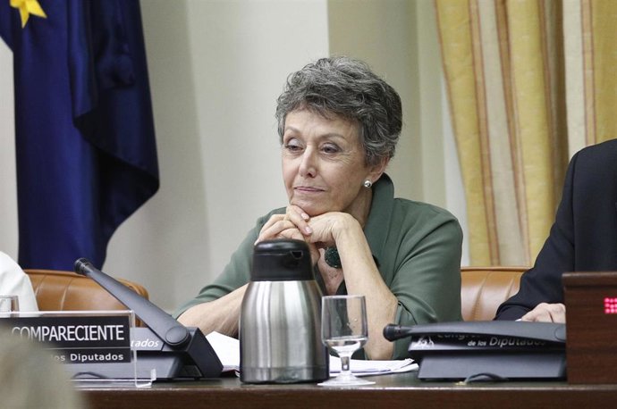 Comparecencia de la Administradora Única de RTVE, Rosa María Mateo, en la Comisión de Control de RTVE en el Congreso