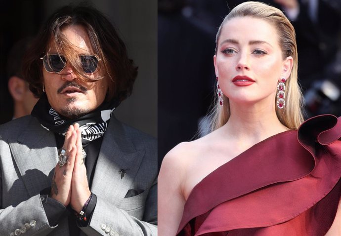 US actor Johnny Depp court case in London
