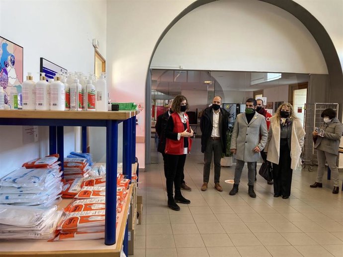 El nuevo Alberg de Manresa (Barcelona), que acogerá a personas que no puedan confinarse en sus casas con el apoyo de la Creu Roja.