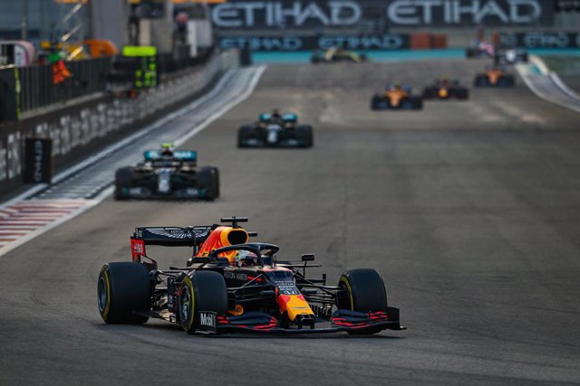 Max Verstappen en el Gran Premio de Abu Dabi