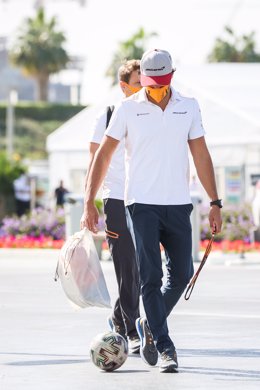 SAINZ Carlos (spa), McLaren Renault F1 MCL35, portrait during the Formula 1 Etihad Airways Abu Dhabi Grand Prix 2020, from December 11 to 13, 2020 on the Yas Marina Circuit, in Abu Dhabi - Photo Antonin Vincent / DPPI