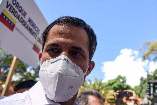 El líder opositor venezolano, Juan Guaidó