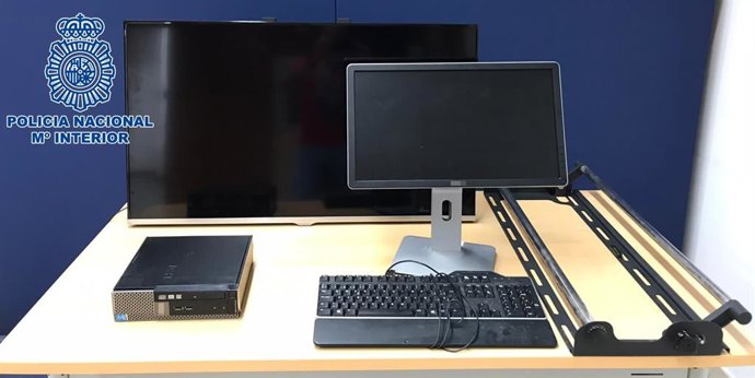 Ordenador robado y recuperado
