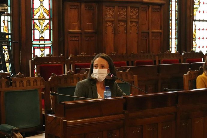 La consejera de Derechos Sociales y Bienestar, Melania Álvarez