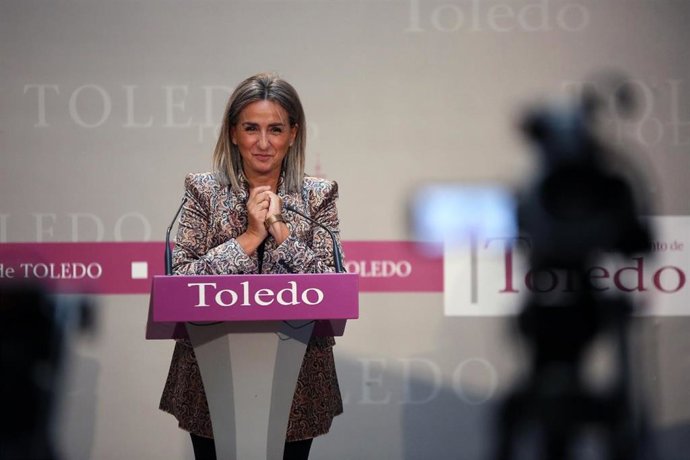 La alcaldesa, Milagros Tolón, en foto de archivo