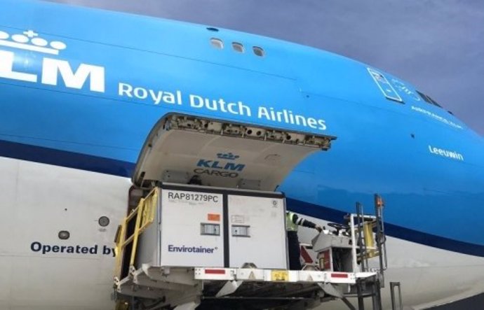 Imagen de cargo de KLM