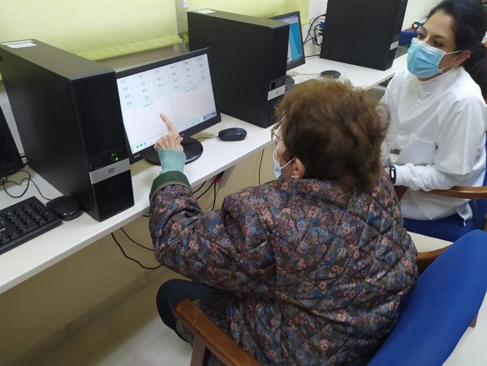 Una sesión de terapia de AFA Caminar.